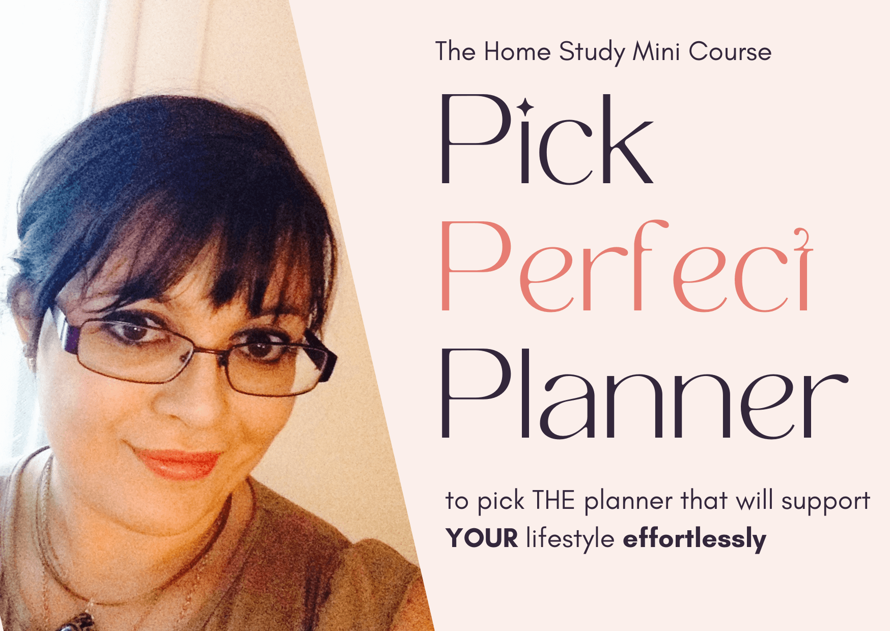 The home study mini course to find the physical planner when you're introvert